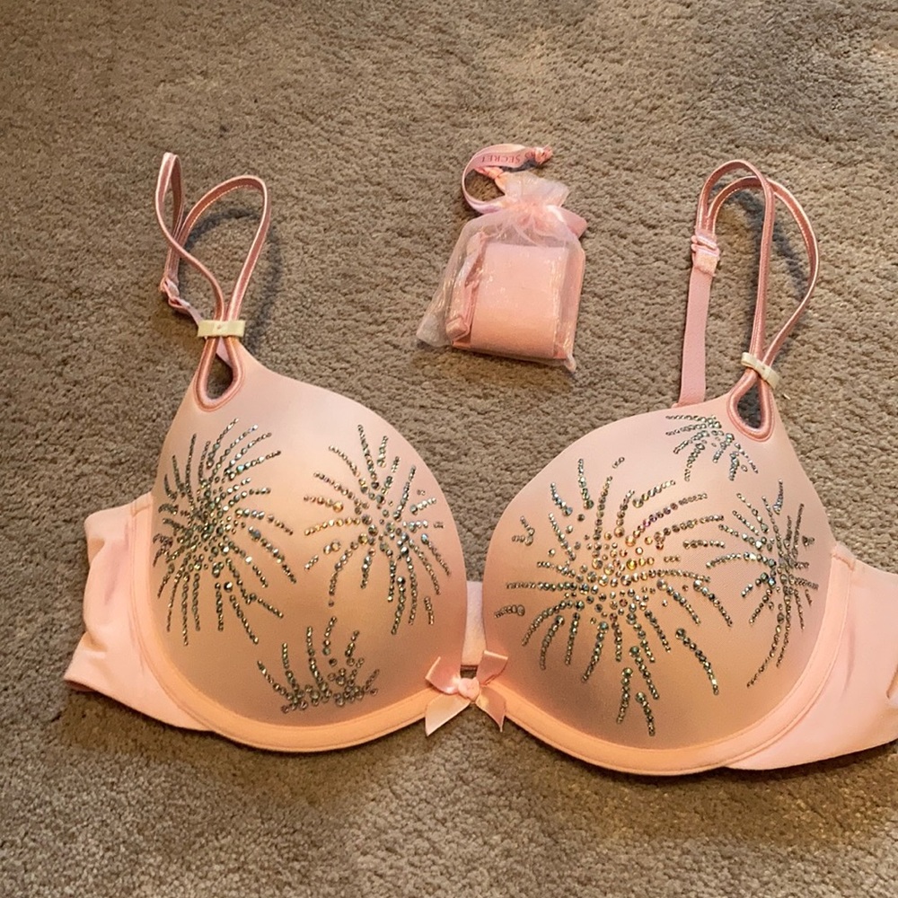 Crystal design Victoria secret multi-way push-up